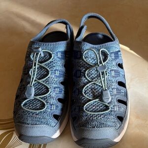 Orthofeet Laguna Sandals Blue Size 8.5